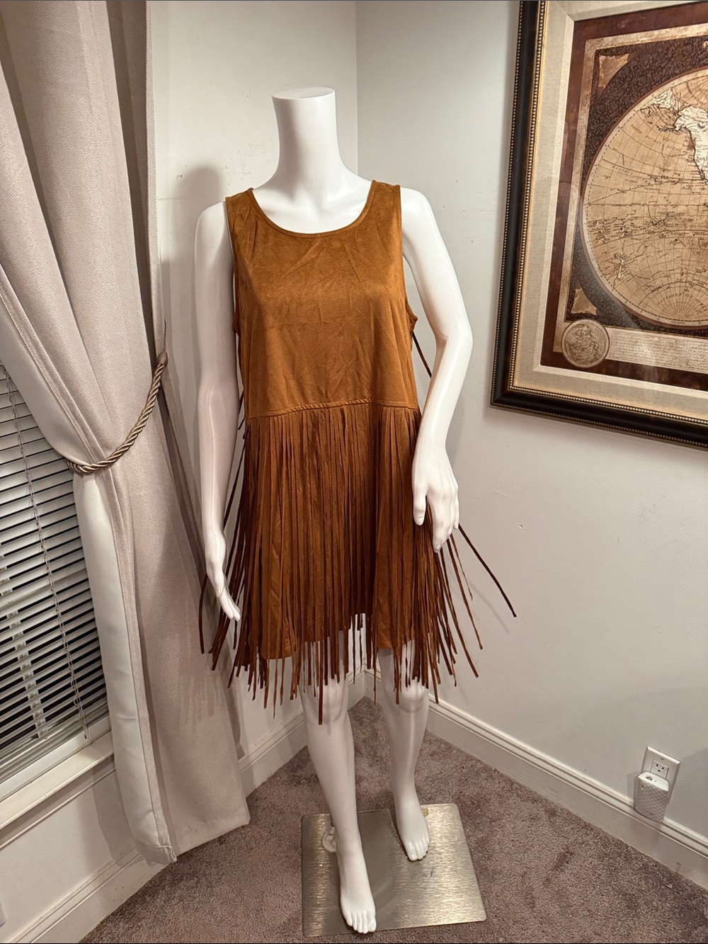 Loverich SIZE Large Soft sleeveless Flinged